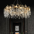 Modern Luxury Crystal Led Chandelier for Dining Living Room Hotel Hall