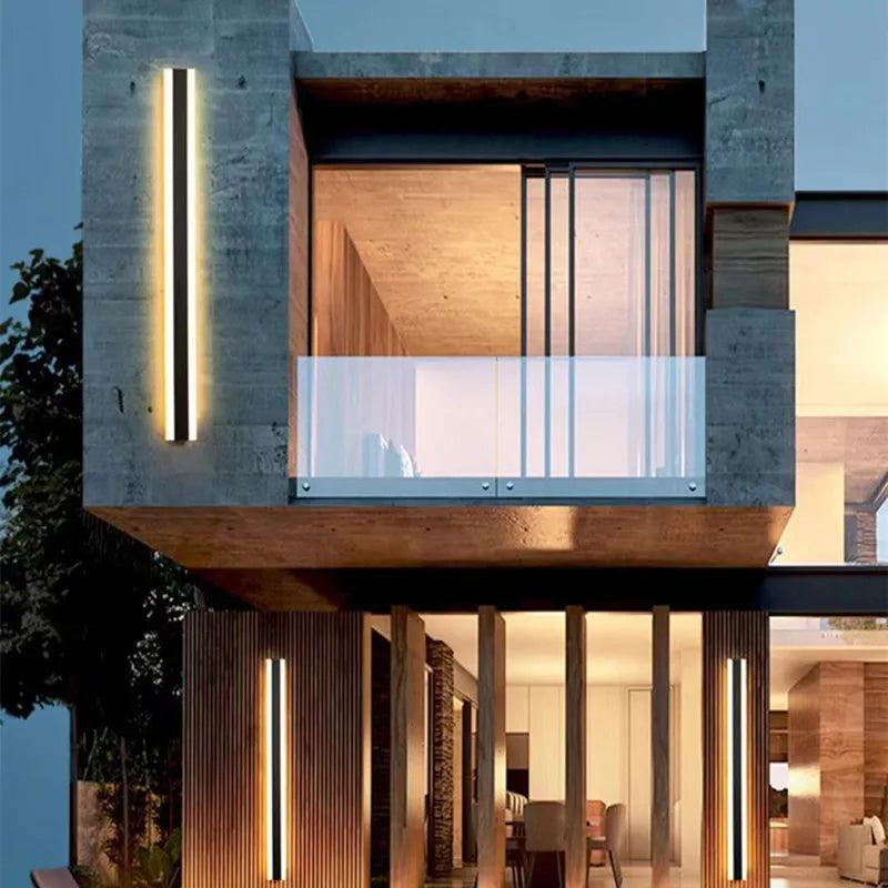 LED Outdoor Wall Light Waterproof Modern Garden Balcony Decoration Lighting