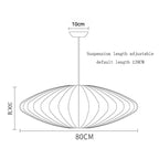 Elegant Silk Designer Pendant Lamp for Home & Hospitality Lighting