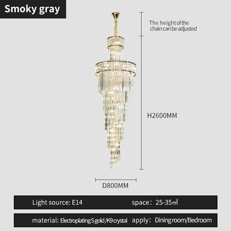 Crystal Chandelier | French Simple Design for Dining Room, Living Room, and Master Bedroom