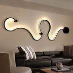 Modern LED Wall Sconce for Home - Remote Controlled Minimalist Lighting