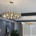 Luxury LED Chandelier: Modern Crystal Ceiling Lights for Home Decor