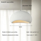 Wabi Sabi LED Chandelier: Modern Japan Style Pendant Light for Kitchen Island