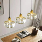 Modern Nordic Glass Chandelier for Kitchen Island Dining Room Lighting Fixtures