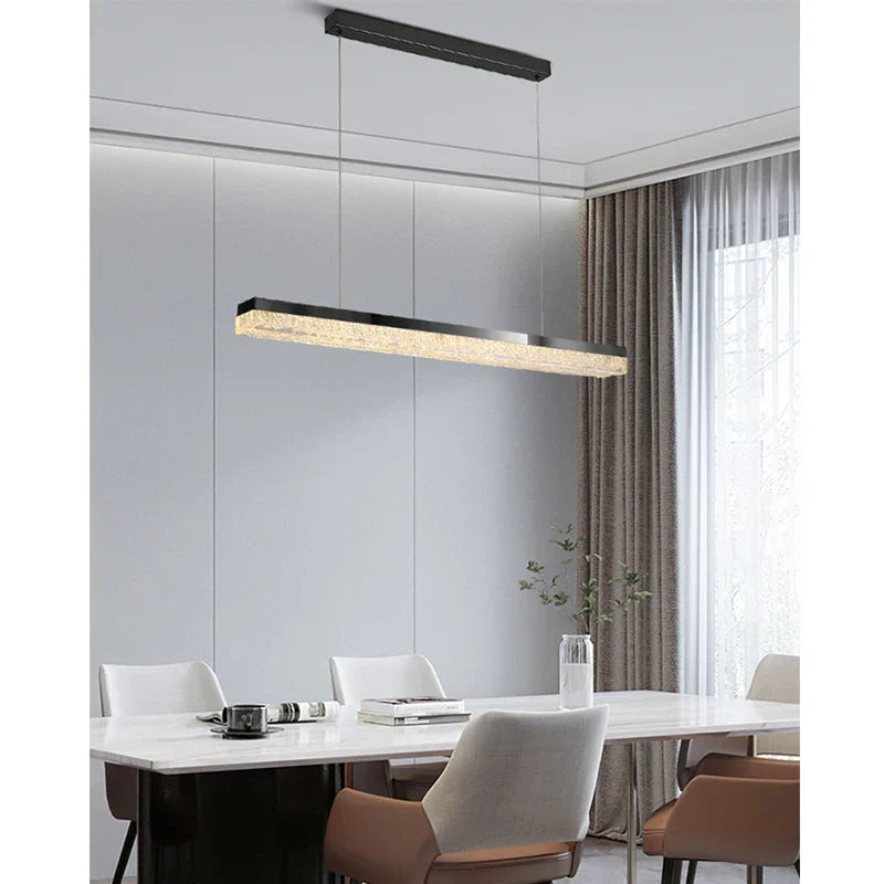 Copper Minimalist Chandelier for Dining Table, Bar Counter, Nordic High-End Design