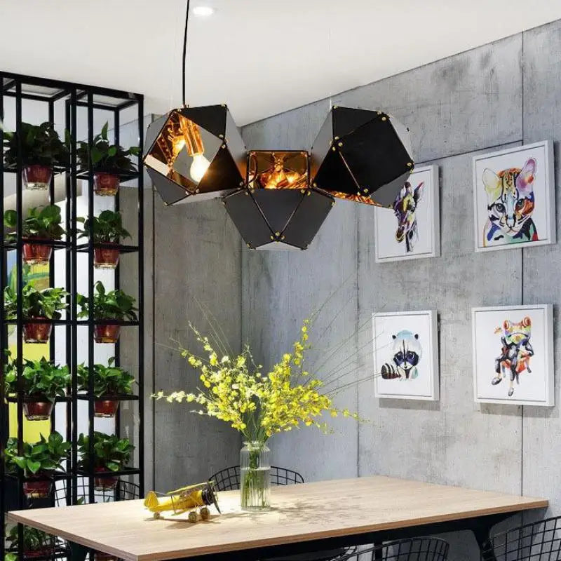 Modern Chandelier: Dining Room LED Pendant Lamp, Home Decor Hanging Light Fixtures