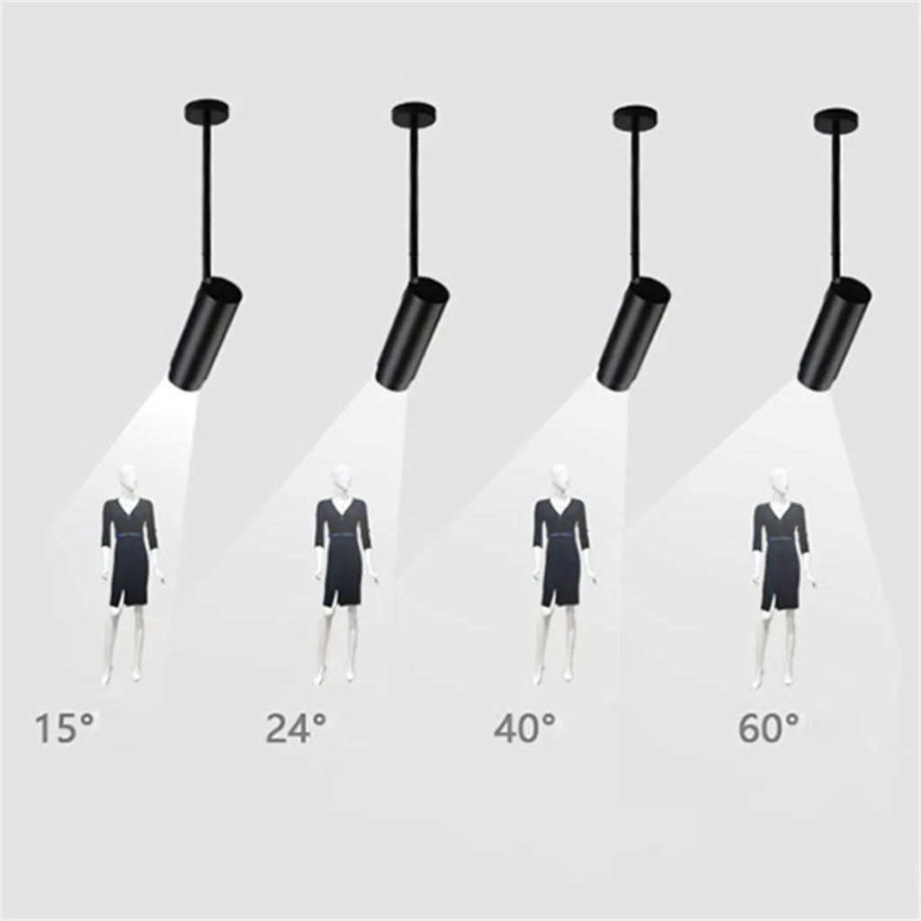 Adjustable Beam Ceiling Spotlight for Store Office Bar Accent Lighting