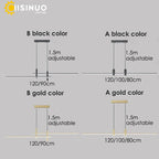 Adjustable LED Pendant Light in Black/Gold for Office Dining Living Room