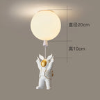 Astronaut Space Ball Ceiling Lamp for Kids Room or Corridor