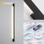 Outdoor Wall Lamp Sconce Light for Garden Porch, Garage, Courtyard - Black