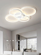 Modern Minimalist Ceiling Lamp for Living Room Bedroom Creative Lighting