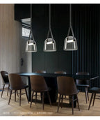 Nordic Glass Hanging Pendant Light Fixture for Kitchen Living Room Bedroom