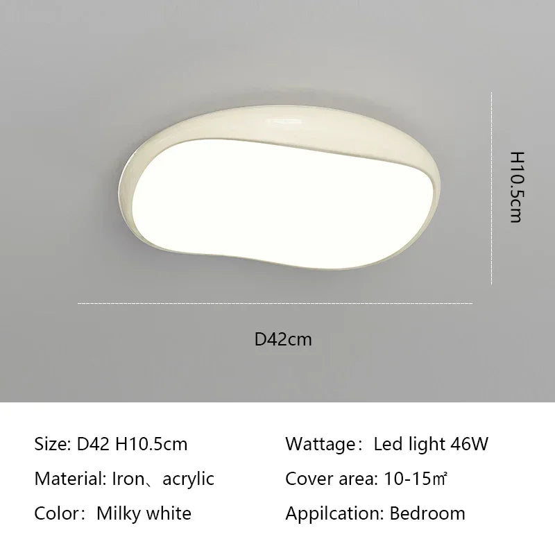 Round LED Ceiling Light: Full Spectrum Eye Protection for Home Decor & Study