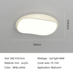 Round LED Ceiling Light: Full Spectrum Eye Protection for Home Decor & Study