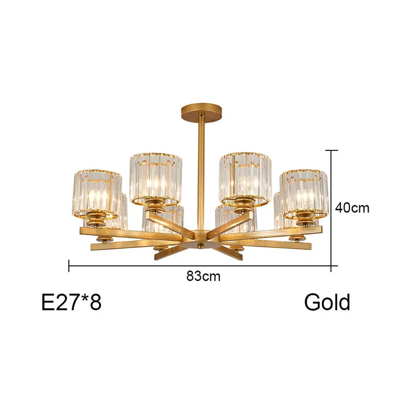 Round Black Chandelier Geometric LED Indoor Hanging Lighting For Modern Minimalist Living Room