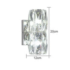 Crystal High-End Wall Lamp for Luxury Living Room, Bedroom, Villa Lighting