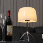 Lumiere Piccola Chrome Table Lamp Simple Bedroom Bedside Coffee Tables LED Light