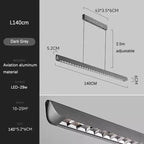 Modern Luxury Lens LED Pendant Light for Long Bar Restaurants & Hotels