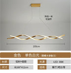 Nordic Chandelier Lighting for Living Dining Room Decor & Kitchen Hanging Lamp