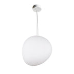 Glass Ball LED Pendant Light - Modern White Nordic Hanging Fixture
