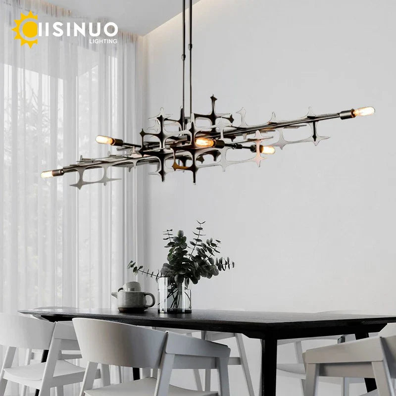 Modern Dimmable Chandelier Pendant Light for Dining Room, Living Room, Kitchen Island