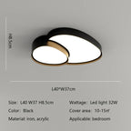 Modern Round LED Ceiling Lamp for Living Room and Bedroom