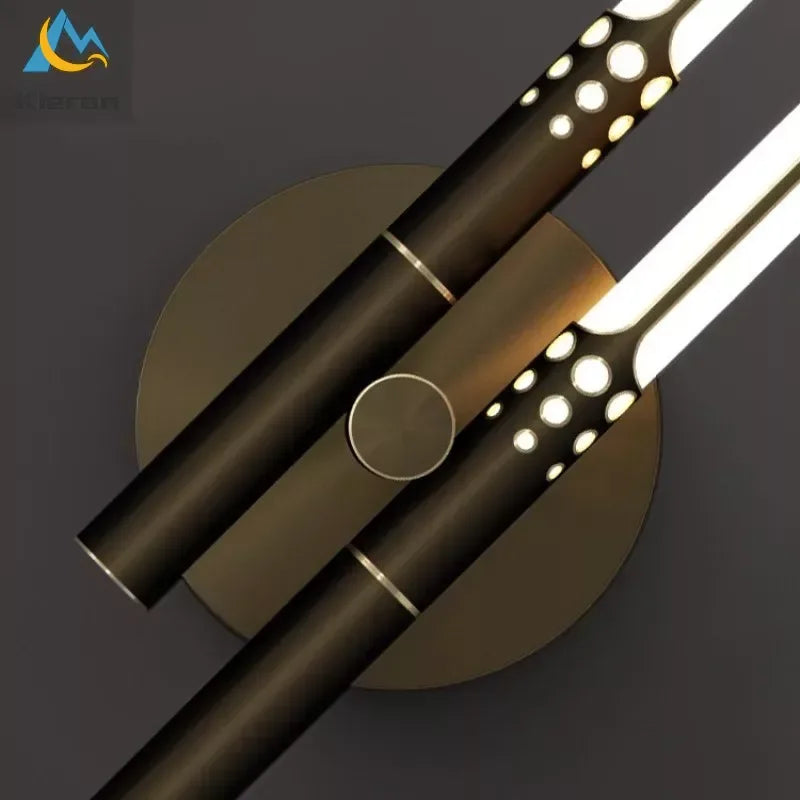 LED Cylinder Wall Lamp for Home Decor and Bright Lighting