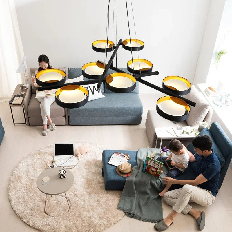 Modern LED Pendant Lamp for Living Room Dining Table Lighting