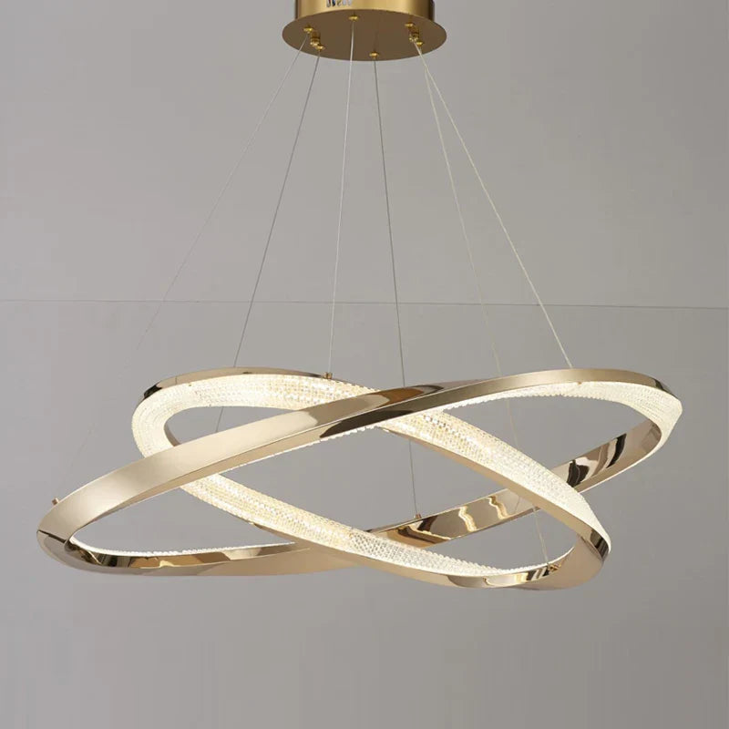 Modern Designer Circular Pendant Lamp for Living, Dining, and Bedroom