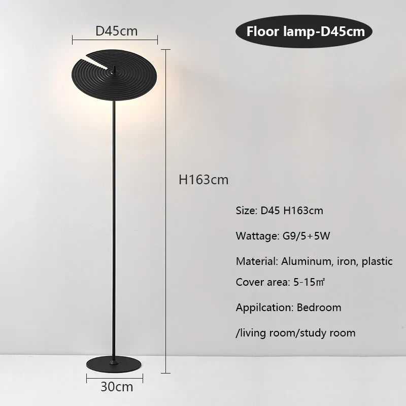 Minimalist Water Ripple LED Chandelier for Home, Restaurant, and Bar