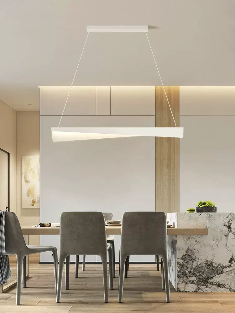 Modern LED Chandelier for Ceiling Restaurant, Creative Pendant Lights, Minimalist Loft Room Decor.