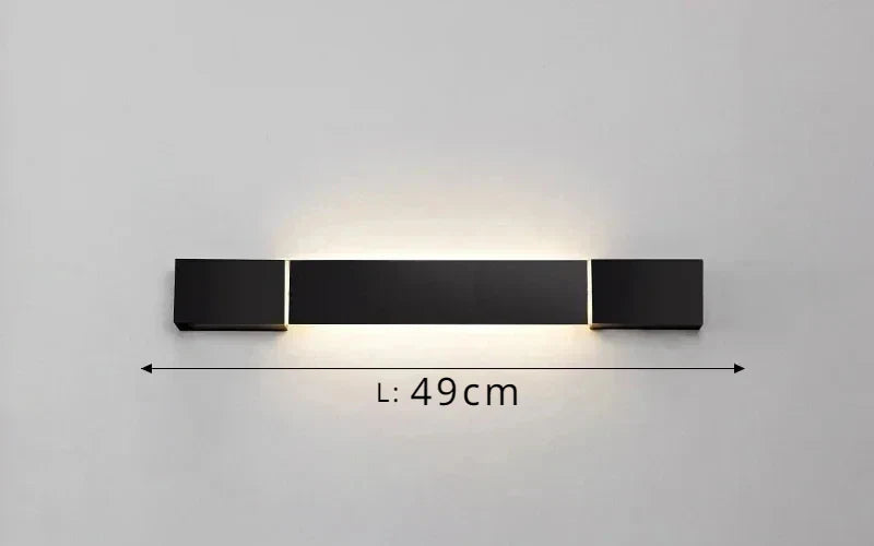 Long Rotatable LED Wall Lamps for Modern Minimalism Design