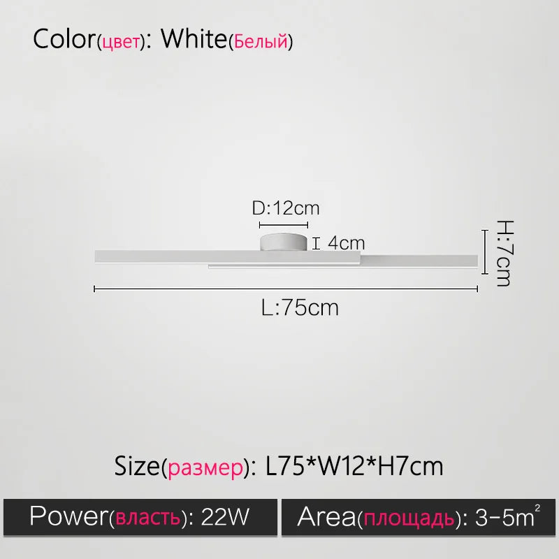 2023 Minimalist Nordic Ceiling Light for Living Room, Bedroom, Aisle & Balcony