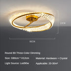 Crystal LED Chandelier Ceiling Lamps - Modern Luxury Indoor Lighting Fixtures