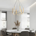 Minimalist LED Ceiling Chandelier for Living Room, Bedroom, and Restaurant