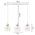 Industrial Wood Pendant Chandelier for Dinning Living Room Kitchen LED Fixture