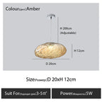 Glass Cloud Chandelier LED Pendant Lamp for Villa Staircase & Hotel