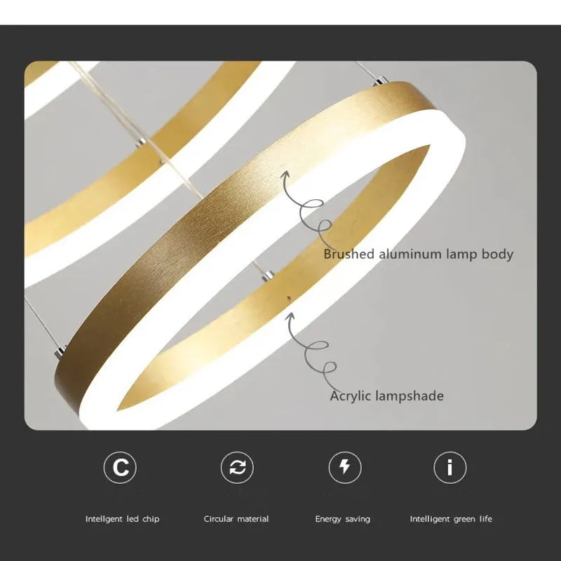 LED Pendant Lights: Modern Fashion for Living Room, Dining Room, Kitchen & Foyer