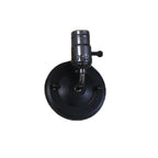 Black Bronze Gooseneck Wall Sconce Lamp with Switch - Industrial Vintage Farmhouse Design