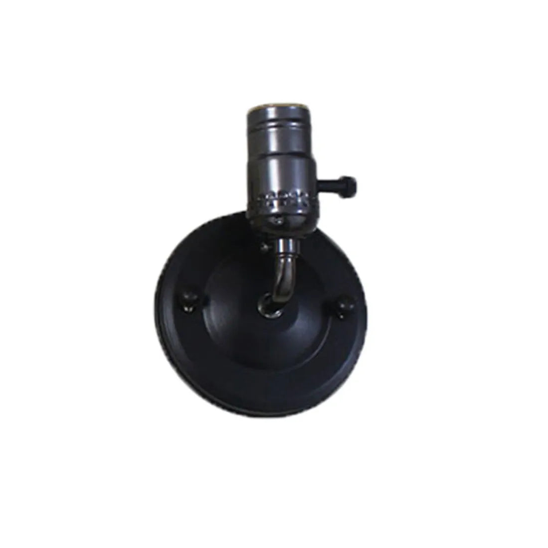 Black Bronze Gooseneck Wall Sconce Lamp with Switch - Industrial Vintage Farmhouse Design