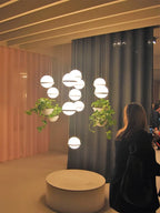 Modern Plant Chandeliers Nordic DIY Sky Garden LED Pendant Lamps Home Decor Fixtures