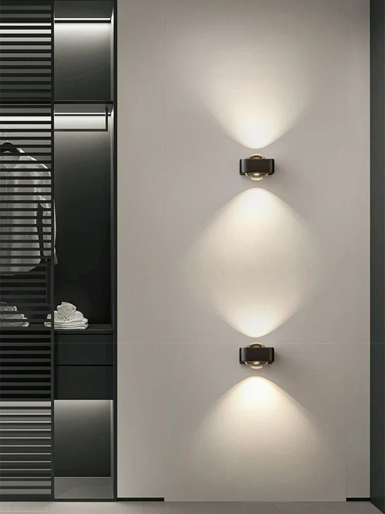 Modern LED Wall Lamp: Designer Italian Bedroom & Living Room Atmosphere Lighting