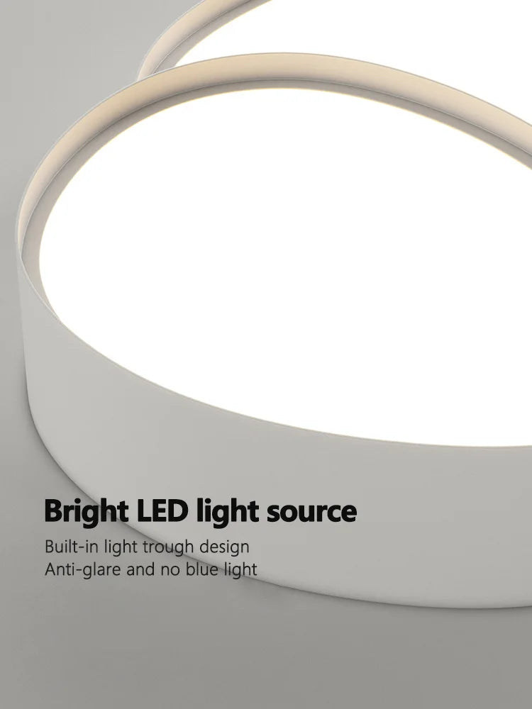 Modern LED Ceiling Lamp for Living Room Bedroom Dining Room