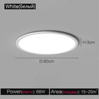 Modern Round LED Ceiling Lamp for Living Room, Bedroom, Dining Room, Balcony, and Corridor