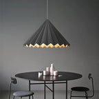 Nordic Minimalist Resin Umbrella Pendant Light with LED for Kitchen Dining Room by Afralia™