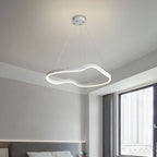 Modern Curve Ring LED Pendant Chandelier for Living Dining Bedroom