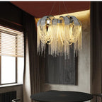 Tassel Luxury Chandelier: Postmodern Elegance for Living Room, Restaurant, Bedroom, Hotel
