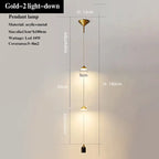 Modern Metal Floor Lamp with Marble Decor for Living Room