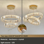 Crystal Chandelier: Modern Luxury Golden Lighting for Villa, Duplex Hall