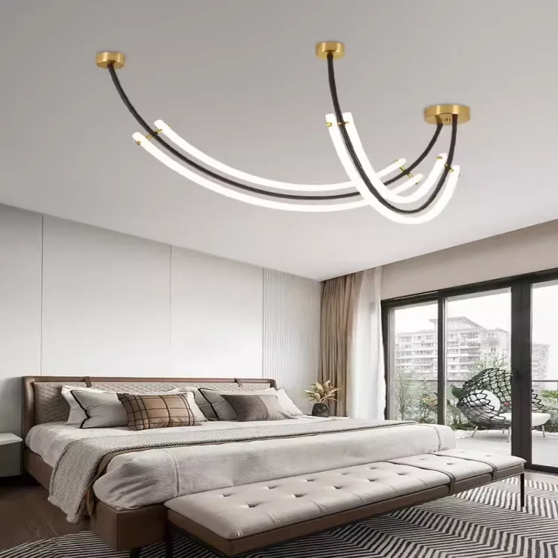 Modern LED Pendant Light Chandeliers for Living and Dining Room Lighting